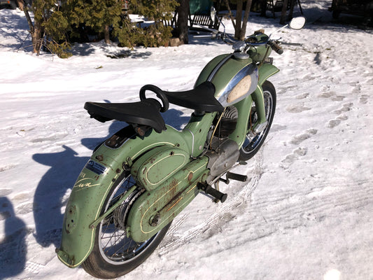 1958 NSU SUPER LUX MOTORCYCLE FOR SALE IN ORIGENAL CONDITION