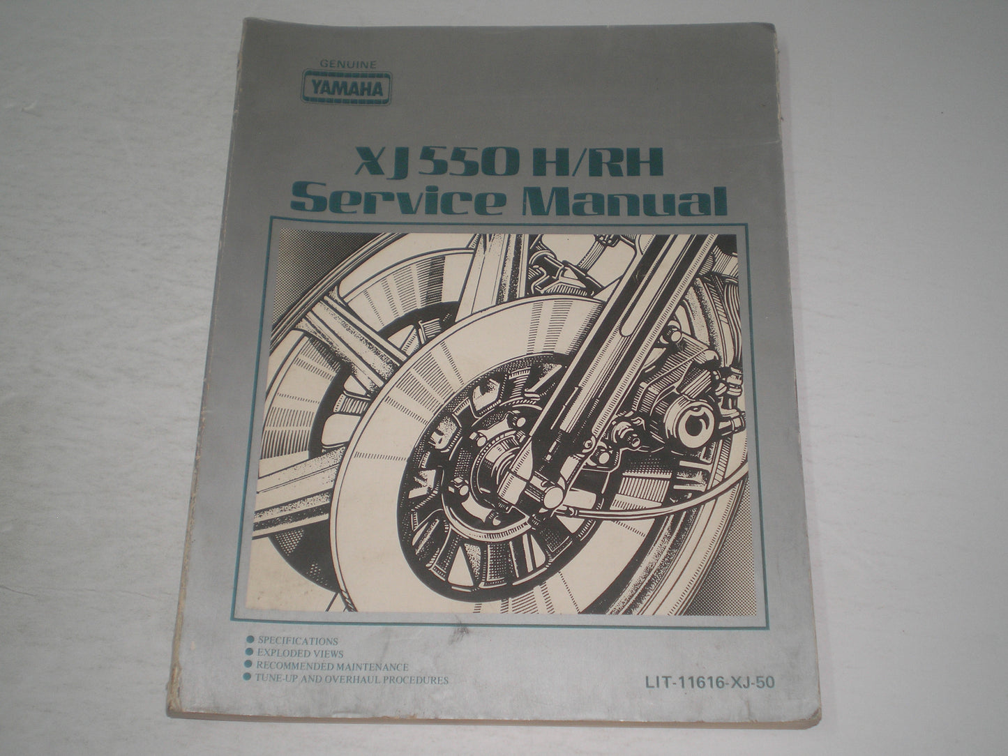 YAMAHA XJ550 H/ RH 1982 Service Manual 5K5-28197-10 / LIT-11616-XJ-50 / LIT-11616-02-28 #1557