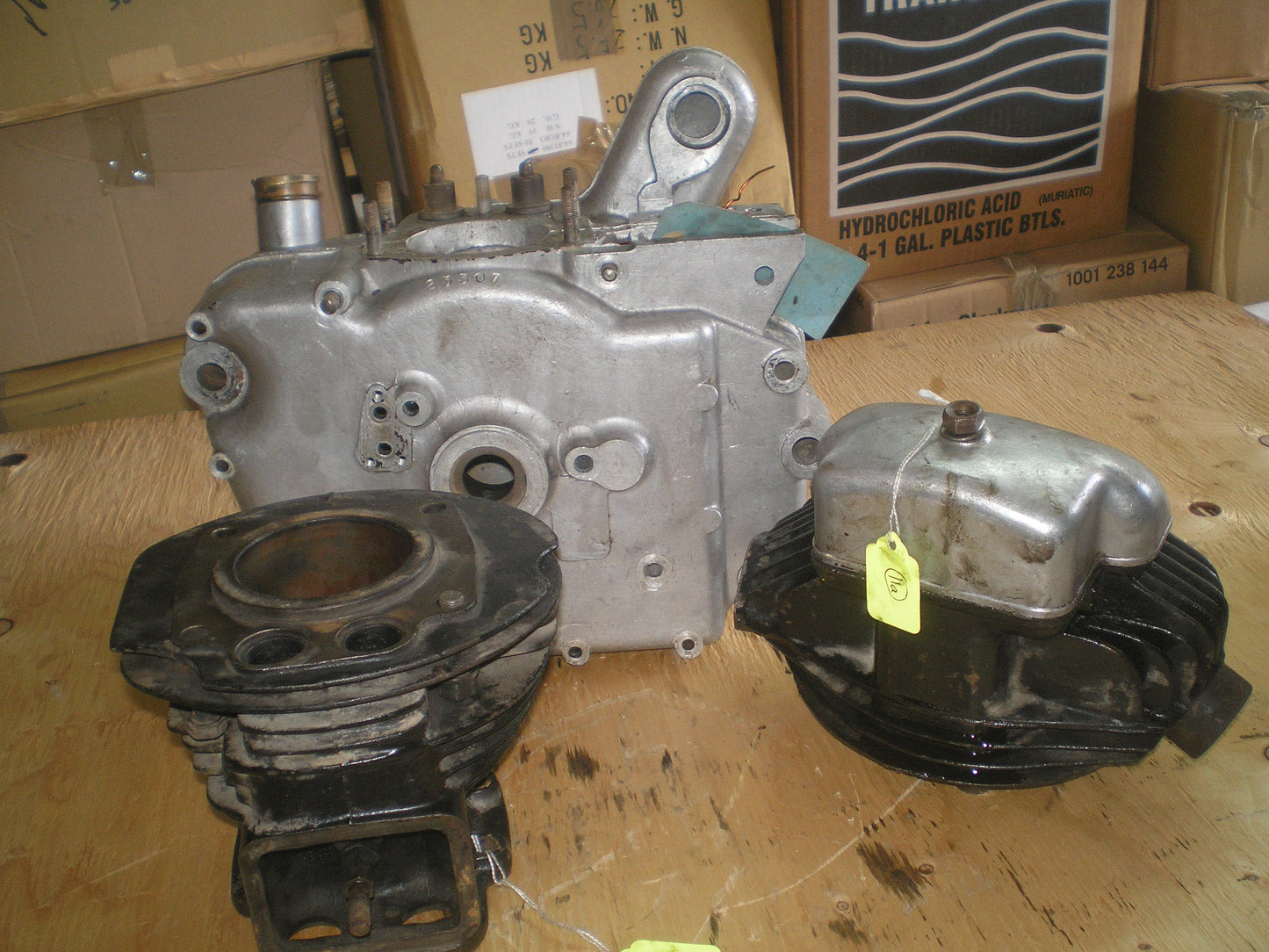 ROYAL ENFIELD SINGLE ENHGINE PARTS NO CRANKSHAFT & ROD