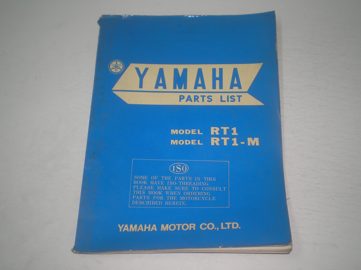 YAMAHA RT1 RT1-M 1970 1971 Parts List / Catalogue #1697