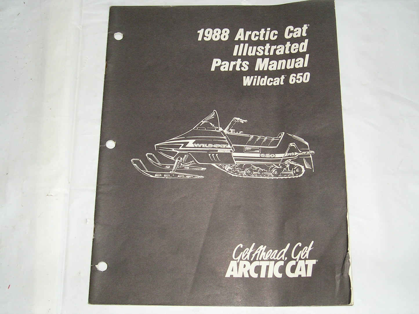 ARCTIC CAT Wildcat 650 1988 Parts Catalogue 2254-451 #S12