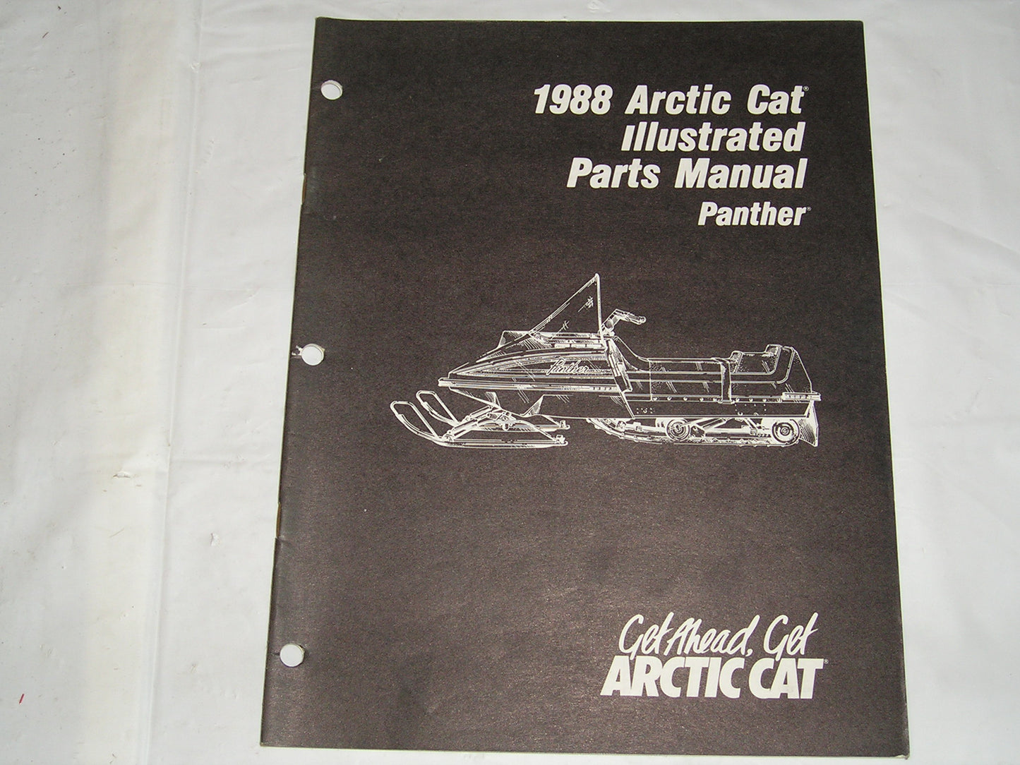 ARCTIC CAT Panther Illustrated Parts Catalogue 2254-446 #S14