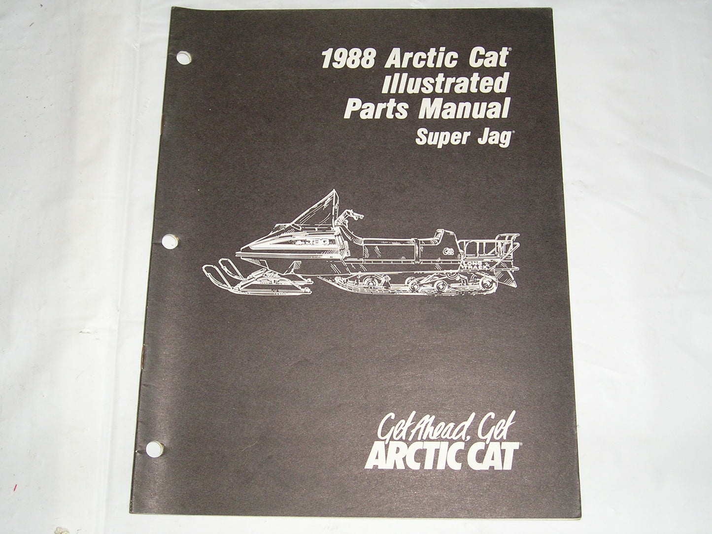 ARCTIC CAT Super Jag 1988 Illustrated Parts Catalogue 2254-449 #S16