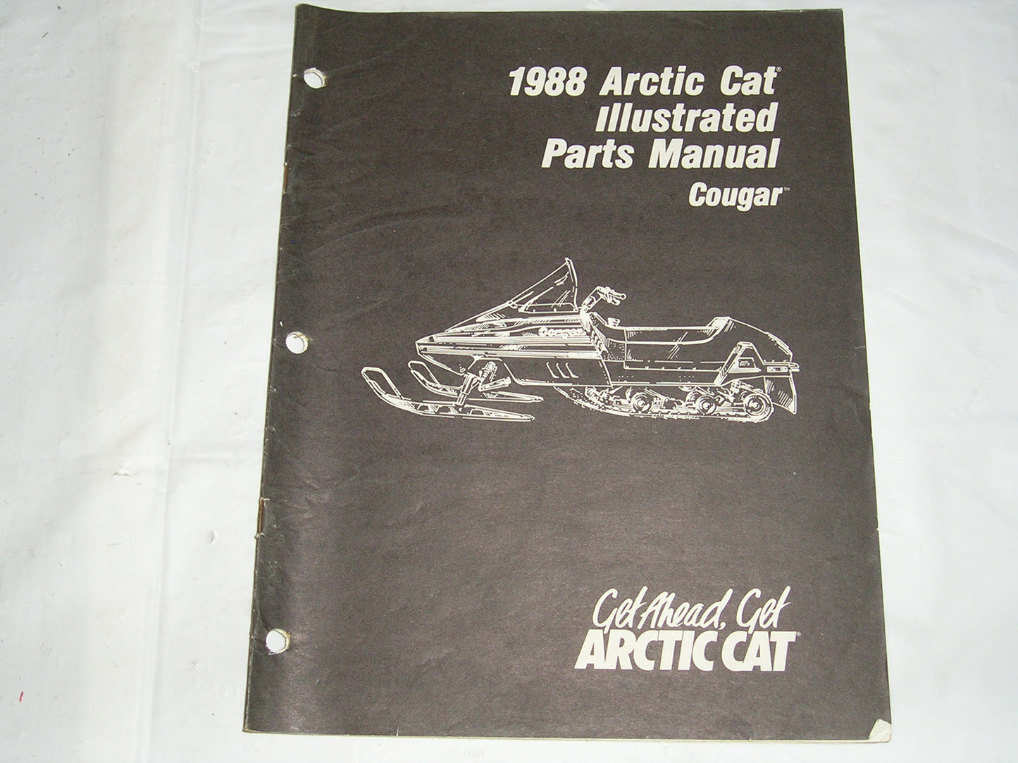 ARCTIC CAT Cougar Illustrated Parts Catalogue 2254-448 #S17