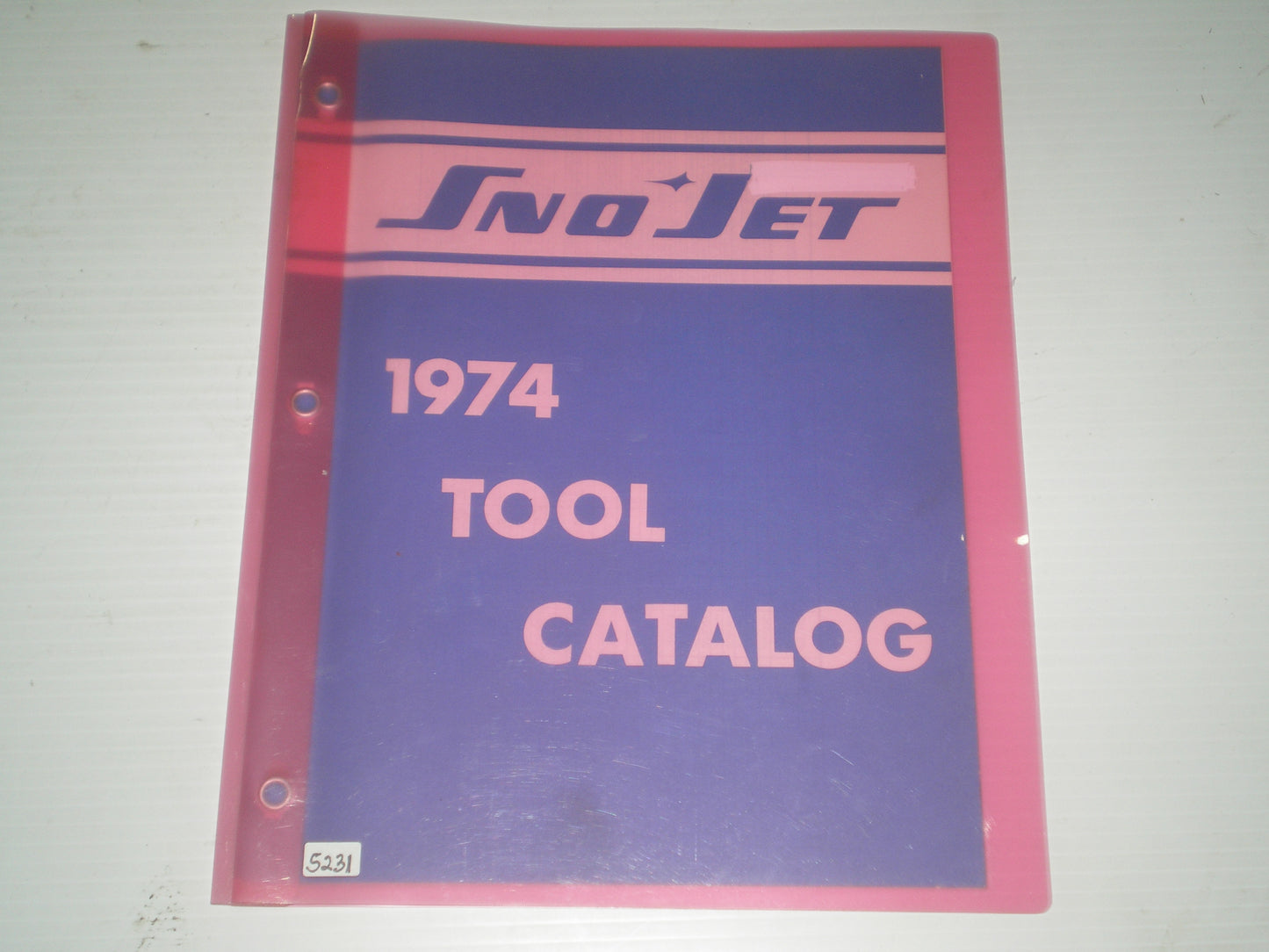 SNO JET Snowmobiles 1974 Tool Catalogue 209328 #S231