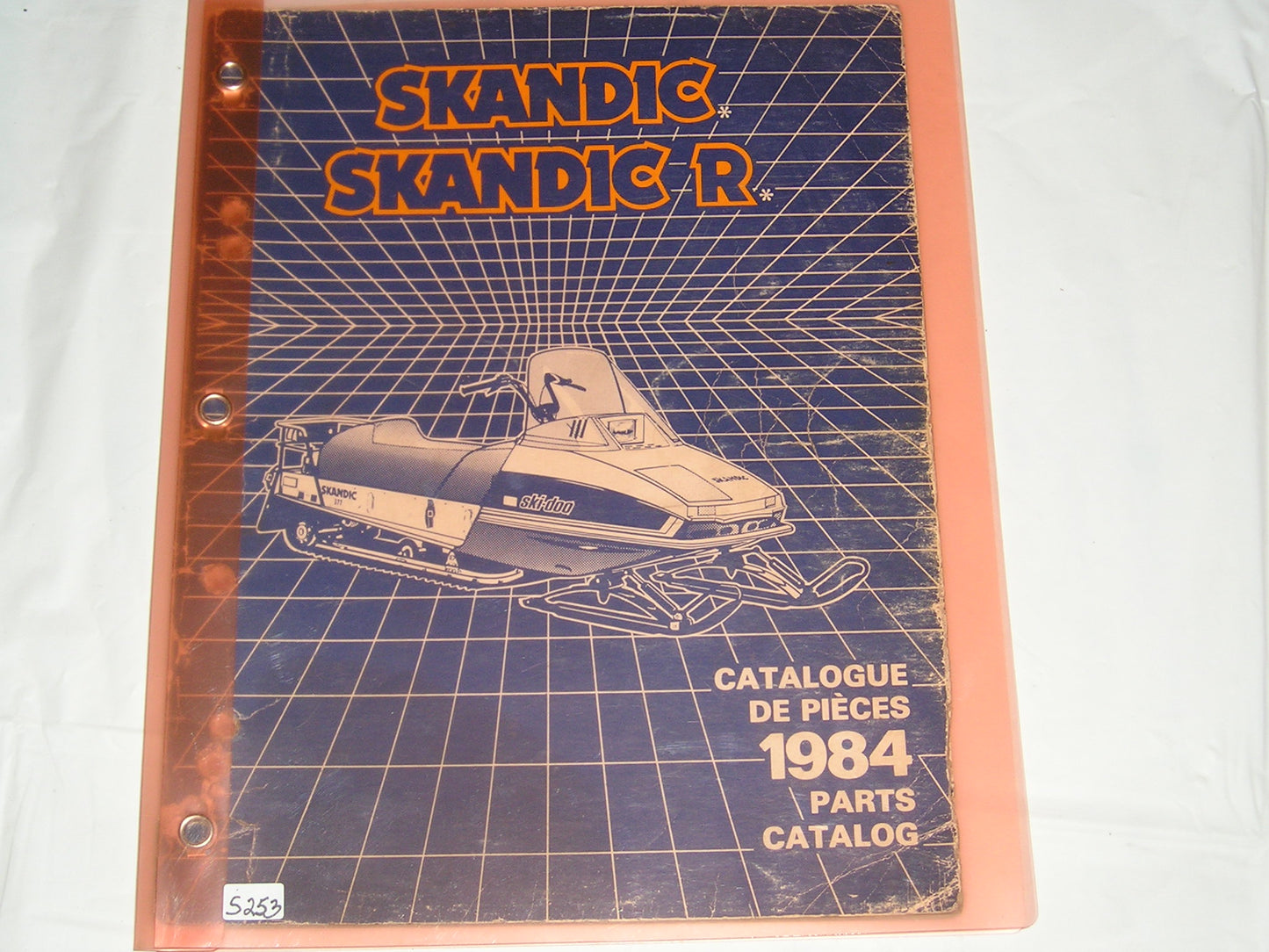 BOMBARDIER SKI-DOO Skandic R 1984 Parts Catalogue 480 1182 00 #S207