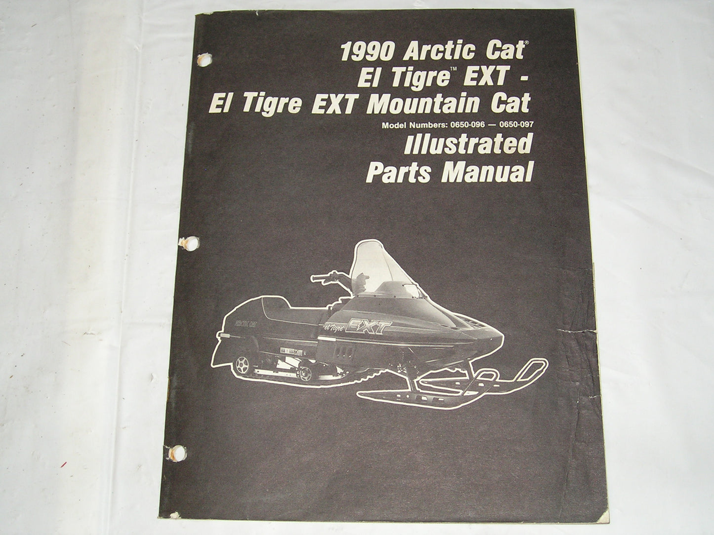 ARCTIC CAT El Tigre EXT & El Tigre EXT Mountain Cat Illustrated Parts Catalogue 2254-568 #S32