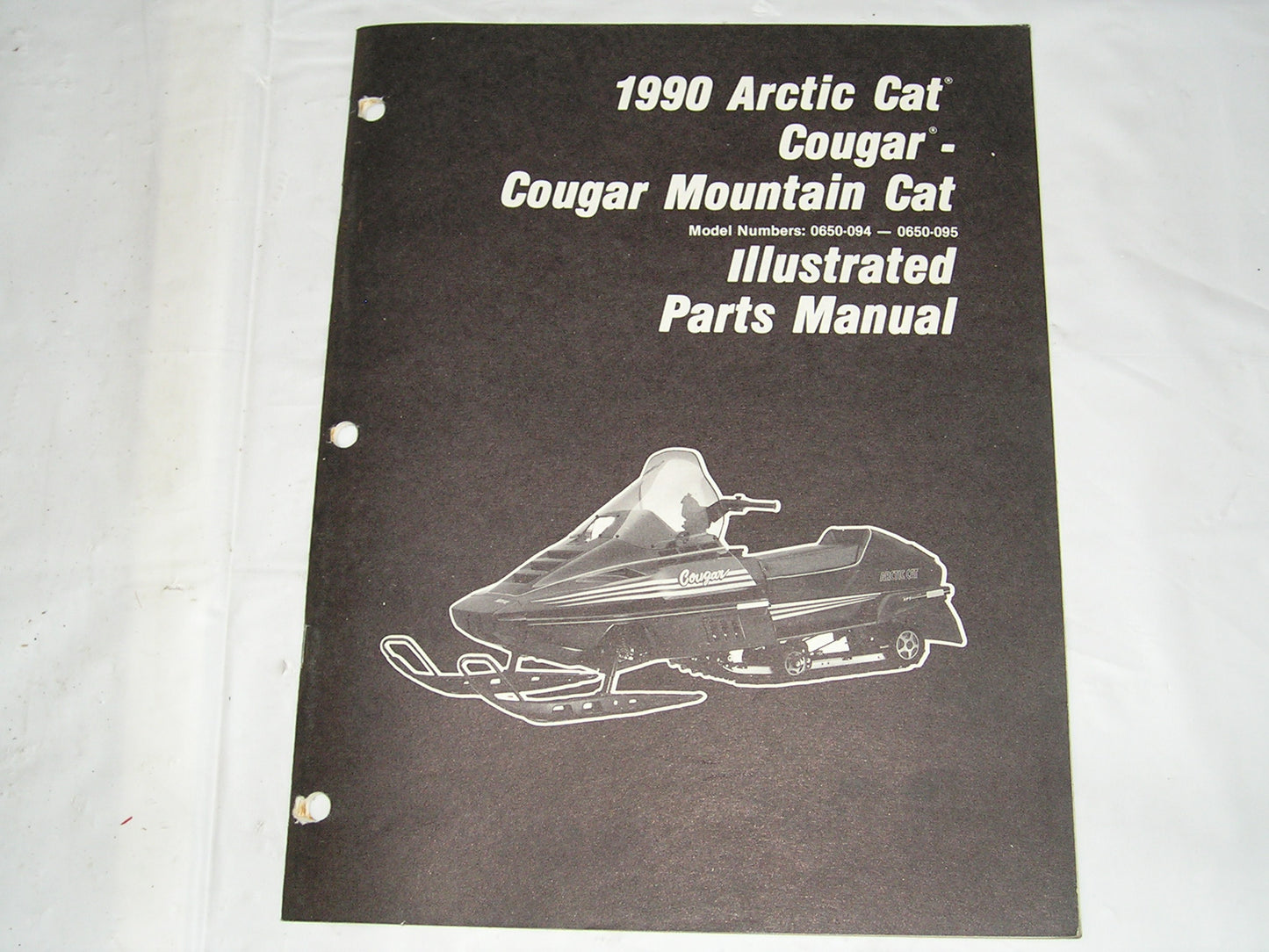 ARCTIC CAT Cougar & Cougar Mountain Cat Parts Catalogue 2254-566 #S36
