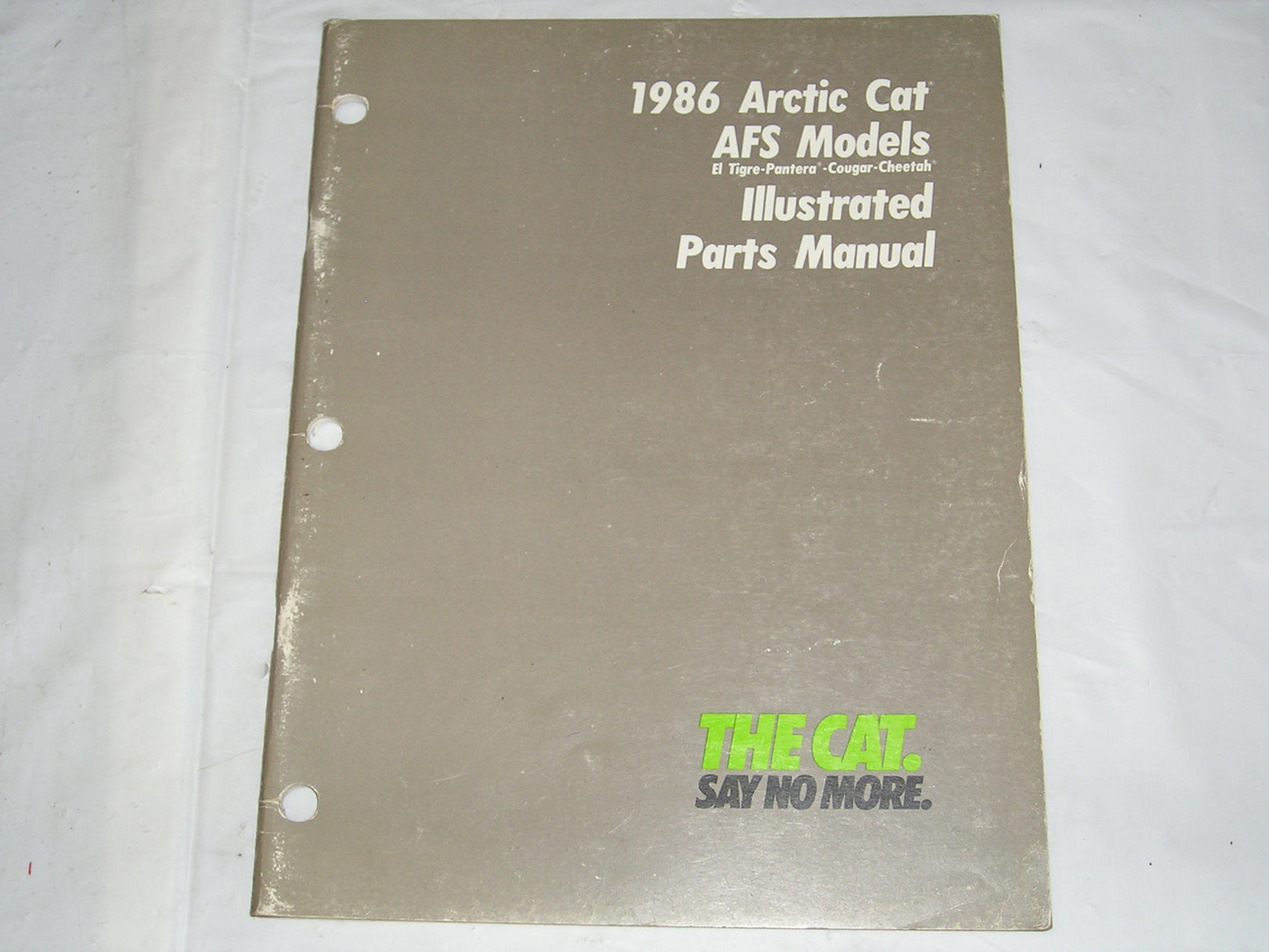 ARCTIC CAT El Tigre / Pantera / Cougar / Cheetah Parts Catalogue 2254-327 #S6