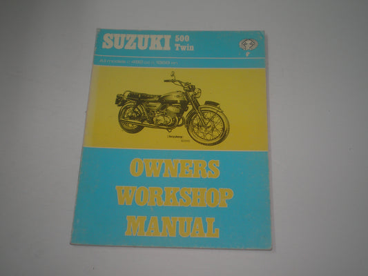 SUZUKI T500 1968-1974 Haynes Workshop Manual 135 #1950