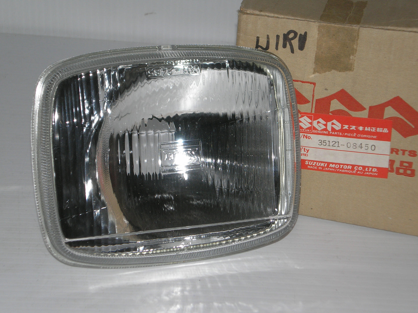SUZUKI ALT185 LT85 1984 Head Light Lens Assembly 35121-08450