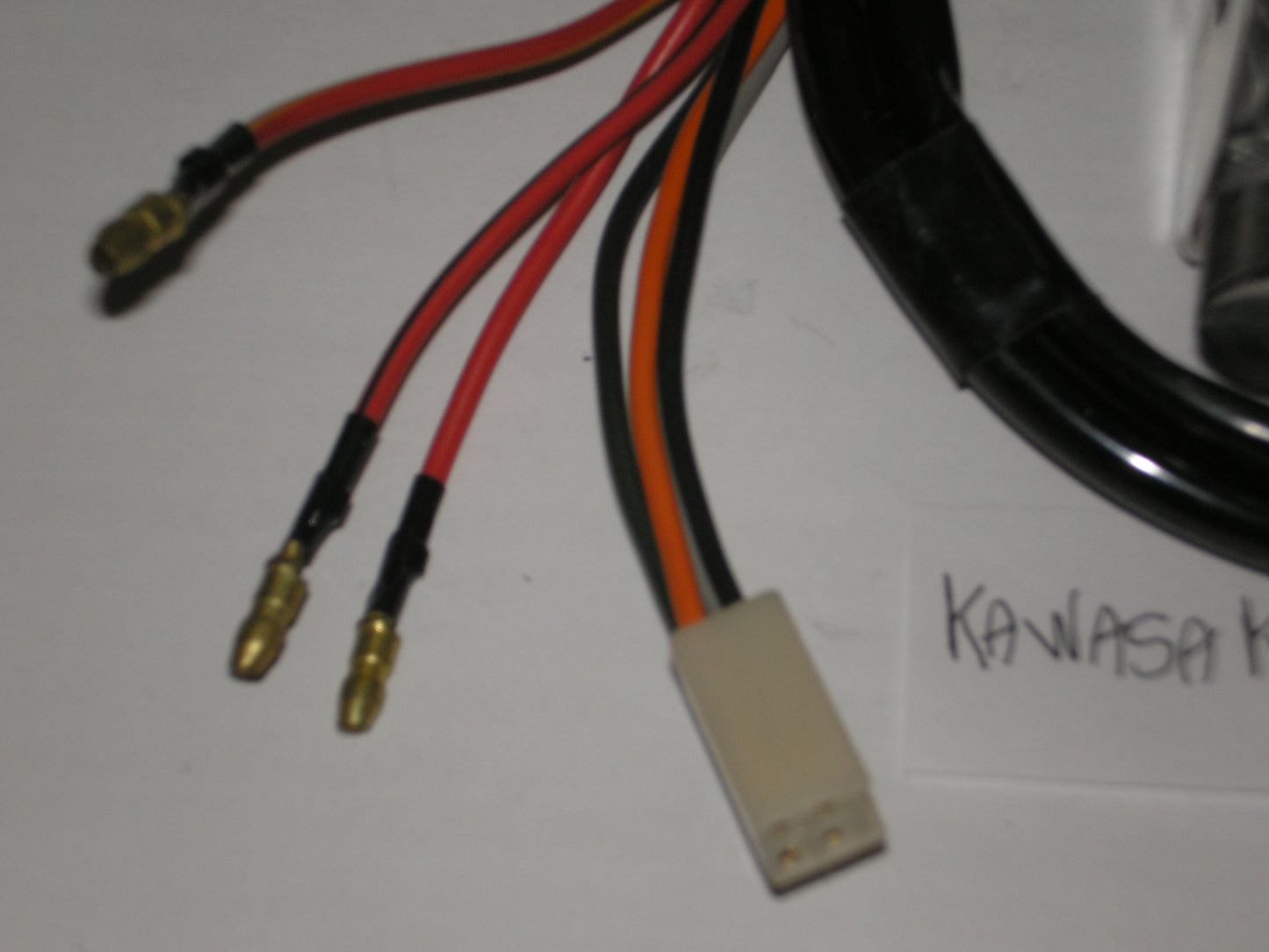 KAWASAKI Factory Handlebar Switch #53 / Casted in the switch is: KAWASAKI-005