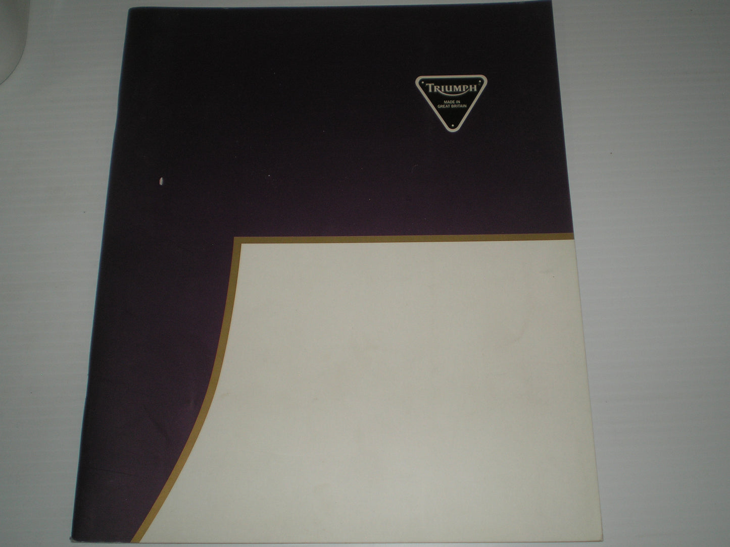 TRIUMPH 1995 SPORT MODELS TRIUMPH SPORT MODELS SPRINT TIGER TROPHY DAYTONA 900 12200 SALES BROCHURE BOOKLET B1ASALES BROCHURE BOOKLET B1A