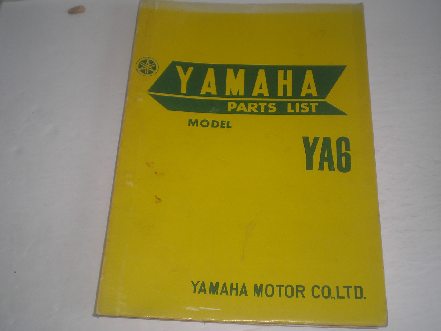 YAMAHA YA6 1968 Factory Parts List / Catalogue #1288