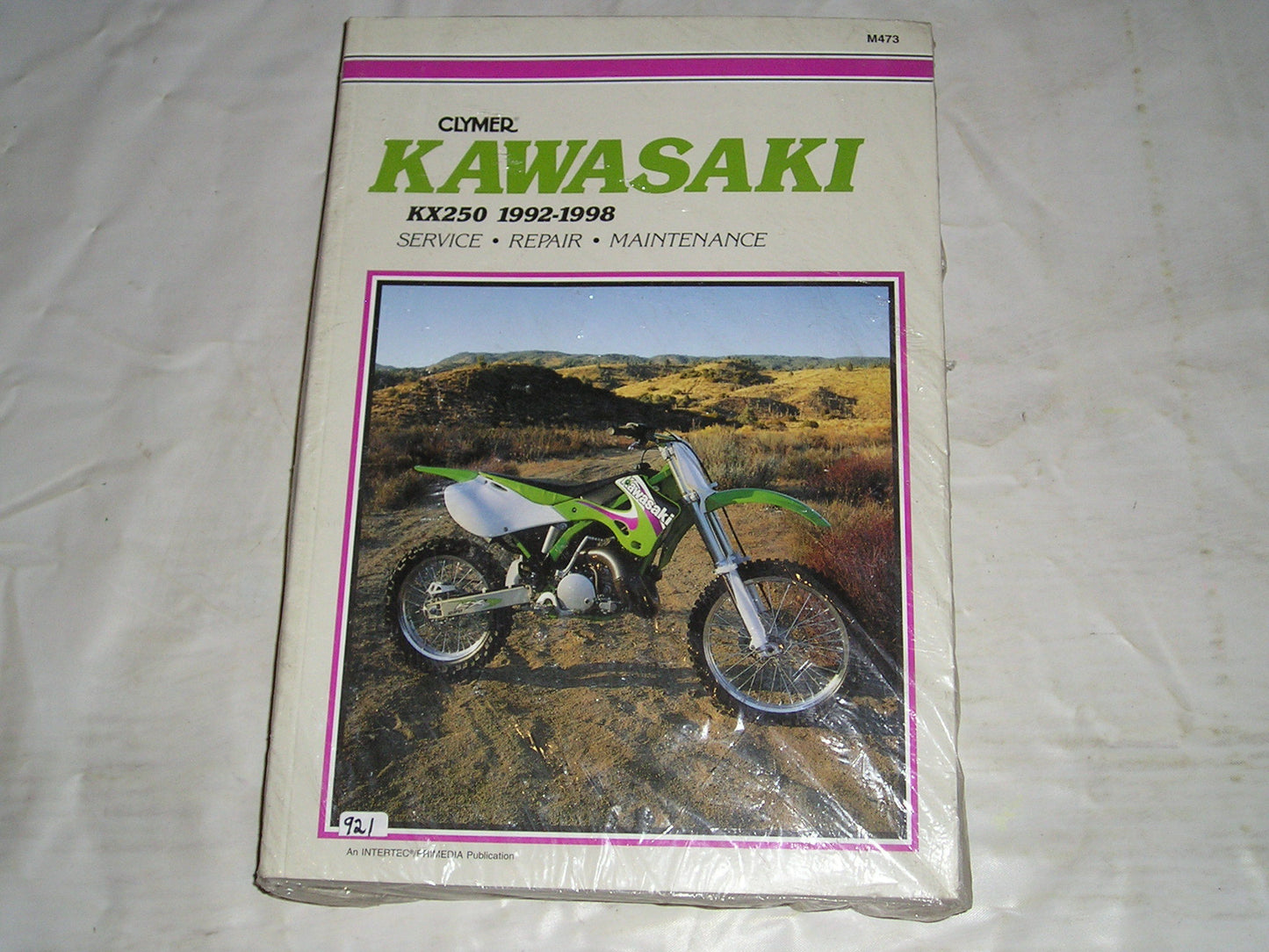 KAWASAKI KX250 1992-1998 Clymer Service Manual M473 #921