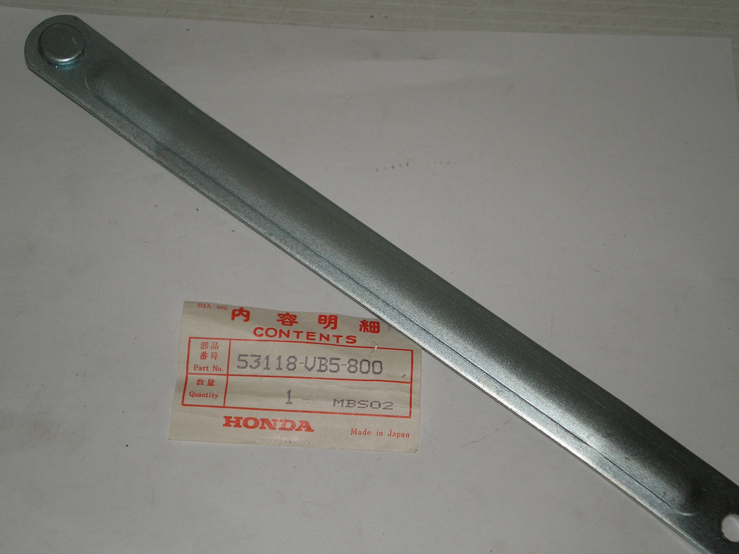 HONDA HRA216 HRC215 HRC216 Handle Stabilizer Holding Plate 53118-VB5-800