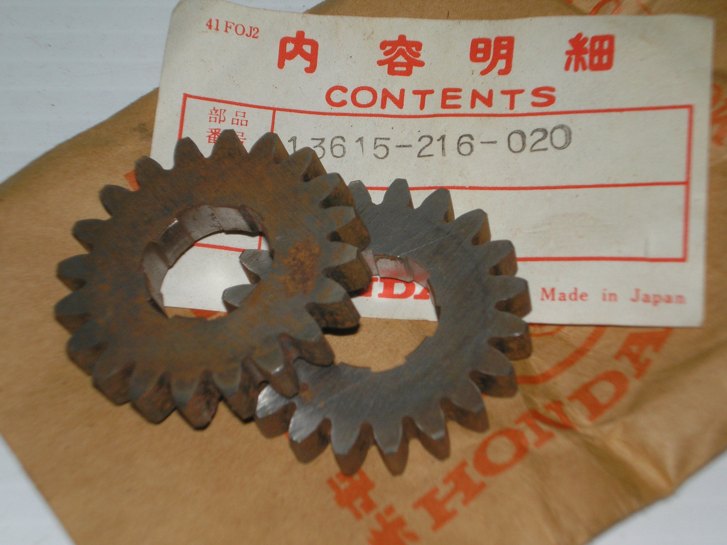 HONDA CA175 CB160 CB175 CL175 SL175 Primary Drive Gears Set/2 13615-216-020