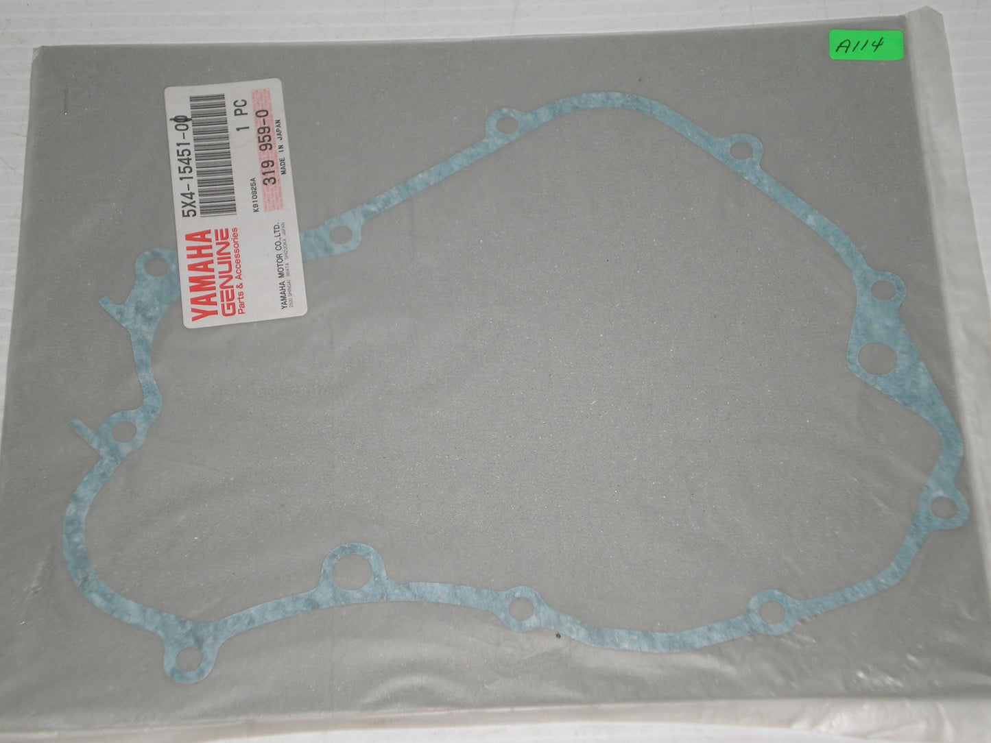 YAMAHA YZ125 Clutch Cover Gasket 5X4-15451-00 / 5X4-15451-01