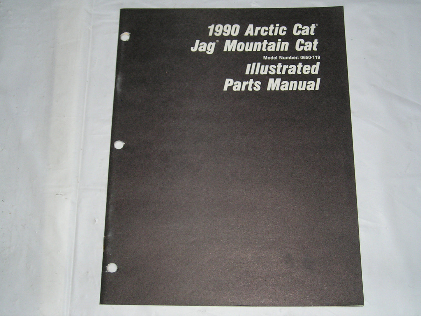 ARCTIC CAT Snowmobile Jag Mountain Cat 1990 Parts Manual #S44
