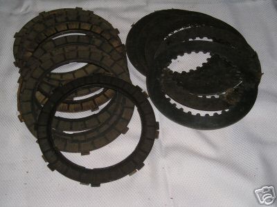 PUCH SEARS Steel & Friction Clutch Plates 8 steel 9 friction