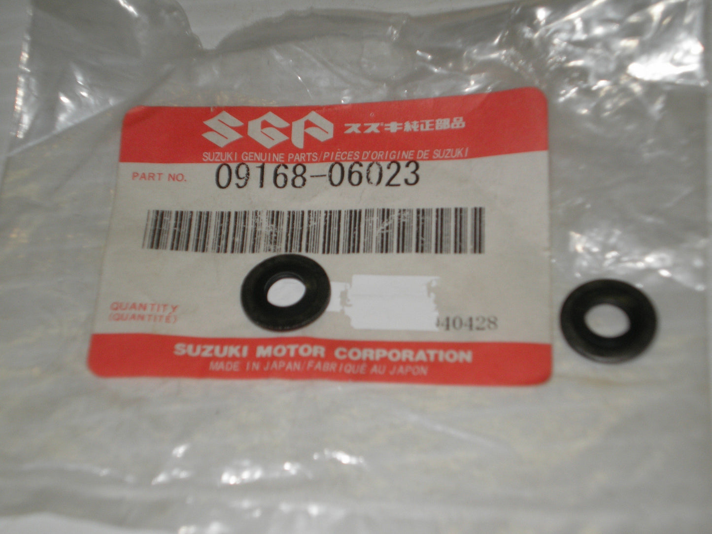 SUZUKI Many Models Cam Chain Guide / Crankcase Cover & Head Cover Gasket Sealing Washers Set/2 09168-06023 / 09168-06009 / 09168-06015 / 09168-06028