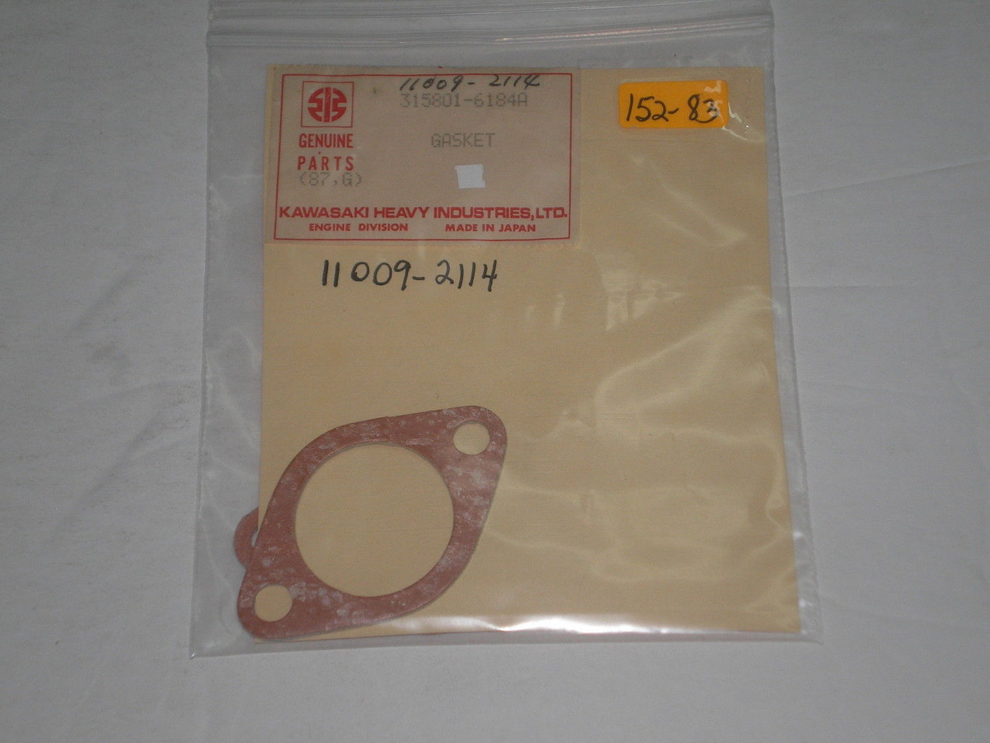 KAWASAKI GA3200 A Carburetor Manifold Gasket 11009-2114 11060-2054