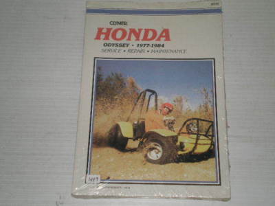 HONDA FL250 Odyssey 1977-1984 Clymer Service Manual M316 #1449