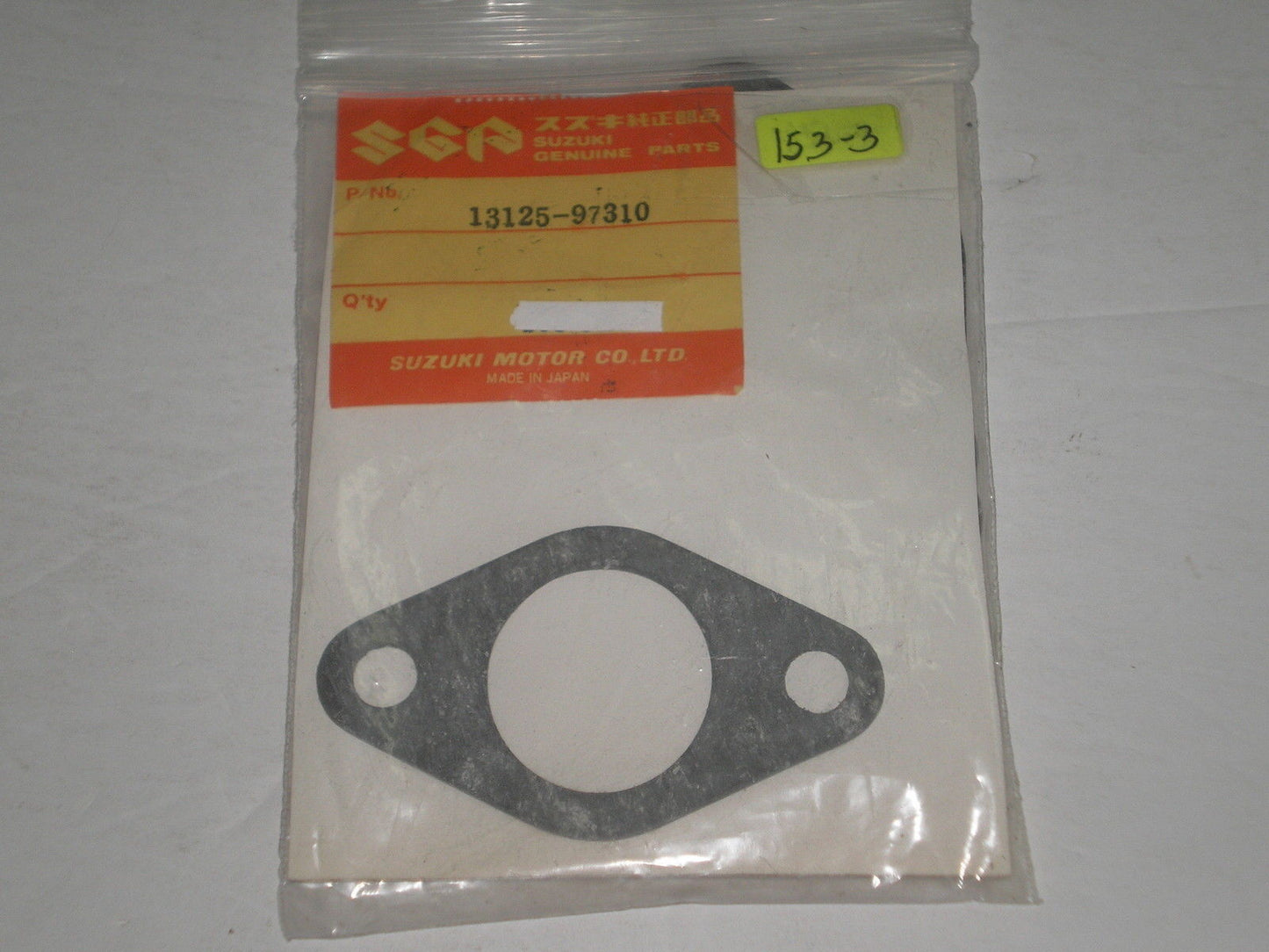 SUZUKI SM11 SM40 Snowmobile Carburetor Intake Manifold Gasket 13125-97310