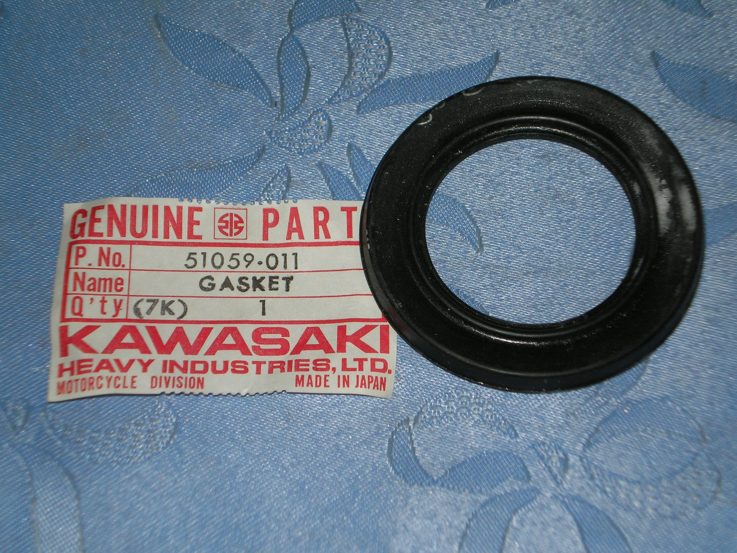 KAWASAKI F7 F9 F11 G3 G4 G5 KD KE KH KL KM KS KV MC1 Fuel Tank Cap Gasket 51059-011