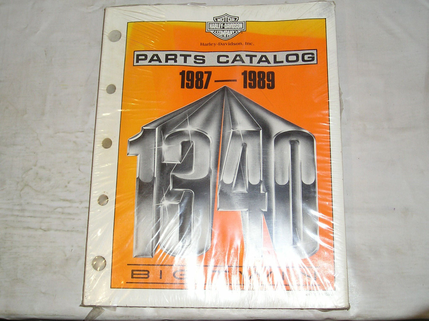 HARLEY-DAVIDSON Big Twin 1340cc 1987 1988 1989 Parts Catalog 99450-89 #HD1