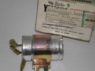 YAMAHA DT125 Turn Signal / Flasher Relay Assembly 444-83350-71
