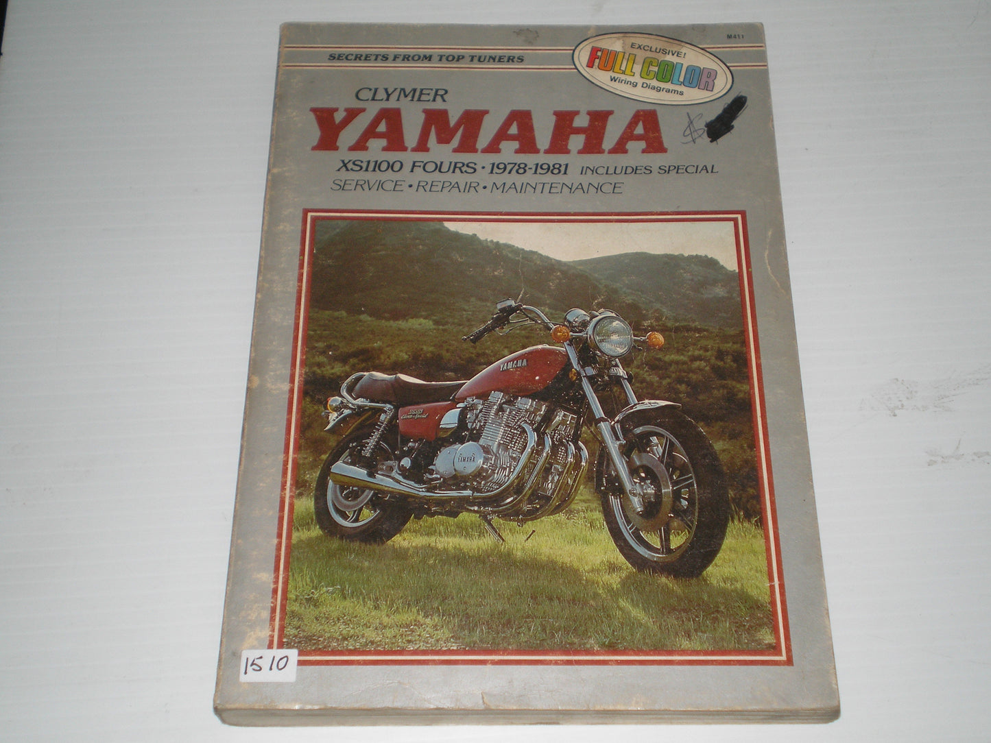 YAMAHA XS1100 Fours 1978-1981 Clymer Service Manual M411 #1510