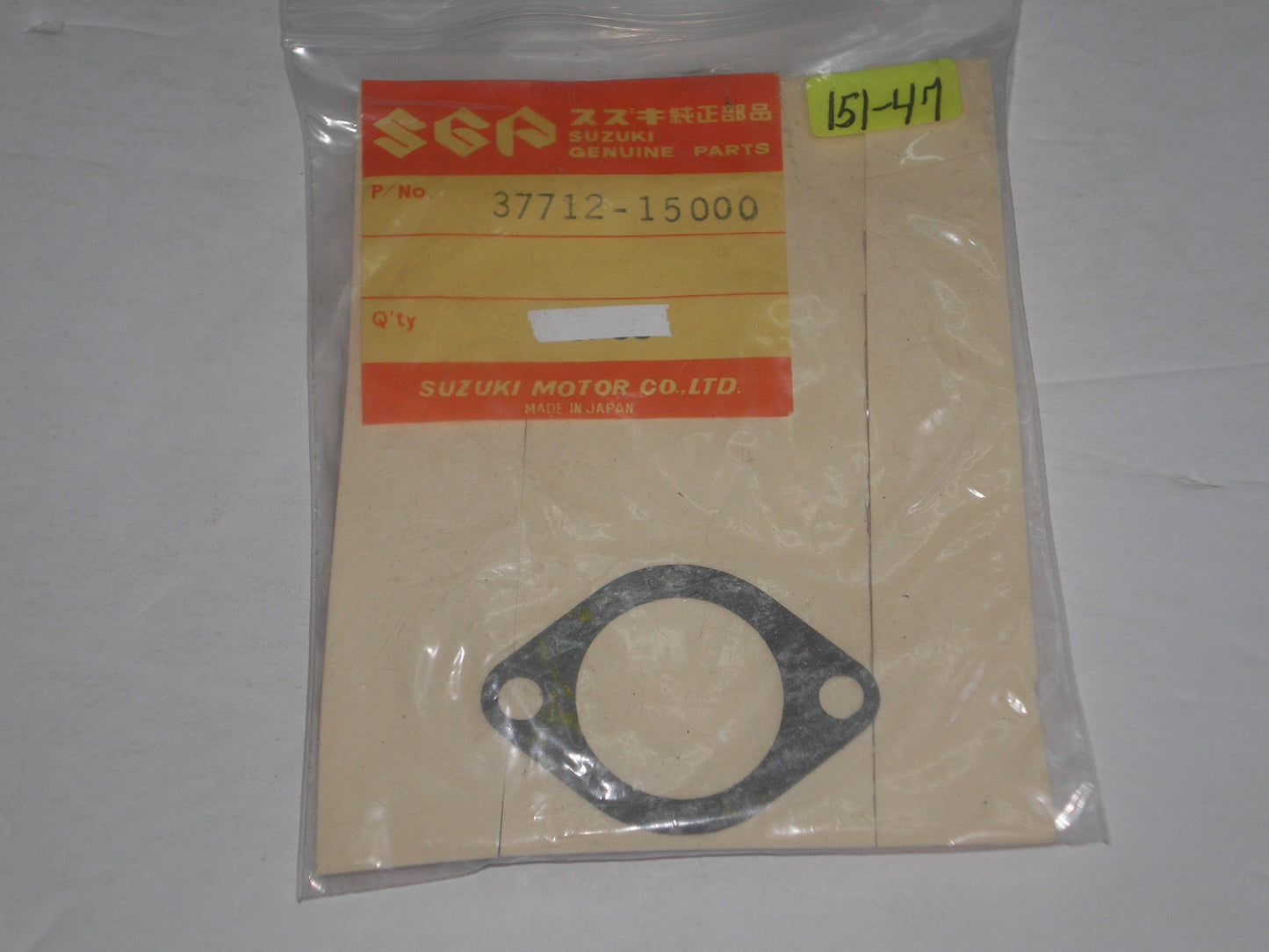 SUZUKI T305 T500 TC305 1968-1973 Neutral Indicater Switch Gasket 37712-15000