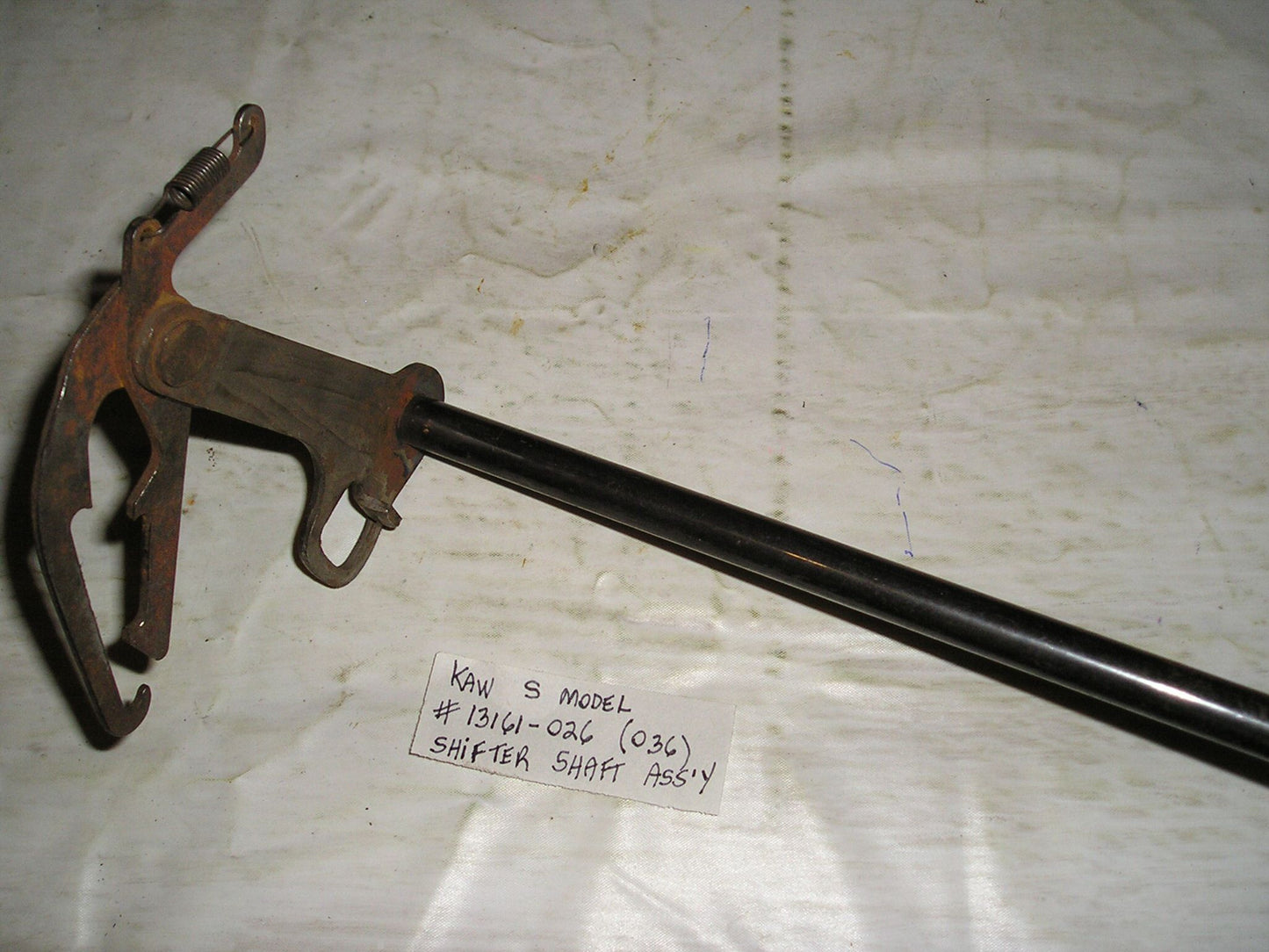 KAWASAKI KH250 KH400 S1 S2 S3 Gear Change Shift Shaft Assy 13161-026 / 13161-036