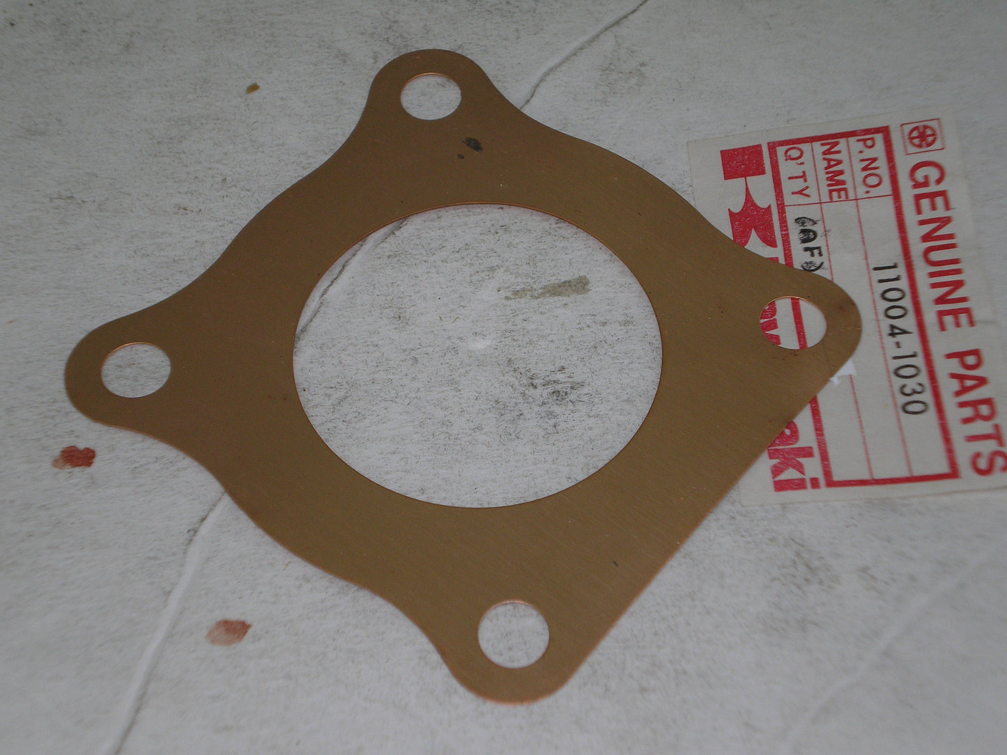 KAWASAKI KX80 1980 Cylinder Head Gasket 11004-1030