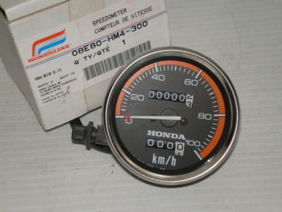 HONDA TRX350 Fourtrax ATV Hondaline Speedometer Km/H 08E80-HM4-300