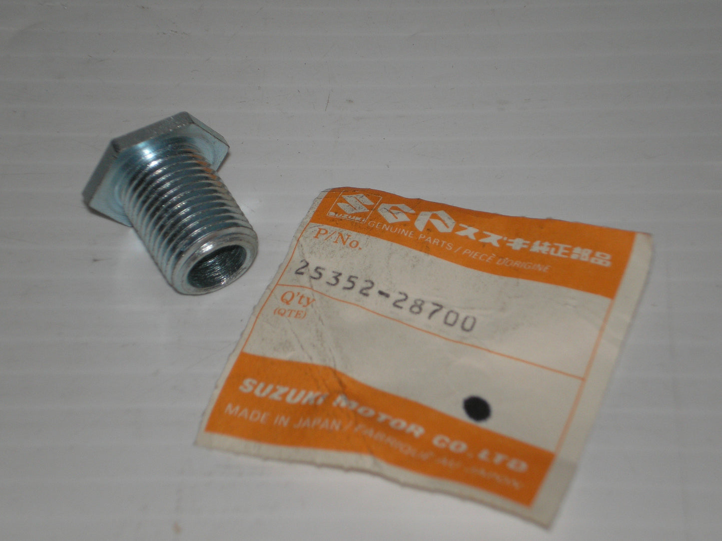 SUZUKI RM100 RM125 TM100 TM125 1973-1978 AHRMA Cam Stopper Housing 25352-28700