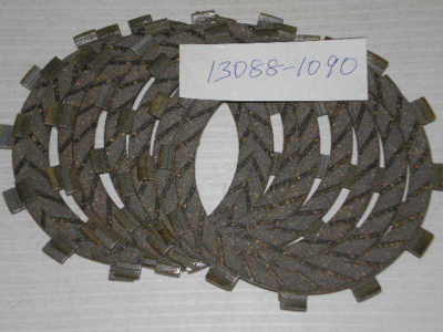 KAWASAKI KX125 KDX200 1989-1994 Clutch Friction Plates Set/8 13088-1081
