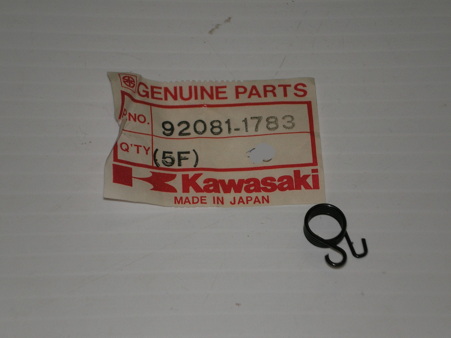 KAWASAKI KEF300 KLF110 KLF160 KLF185 KLF220 KLF300 KLF400 KVF300 KVF400 Spring 92081-1783 / 92081-1358