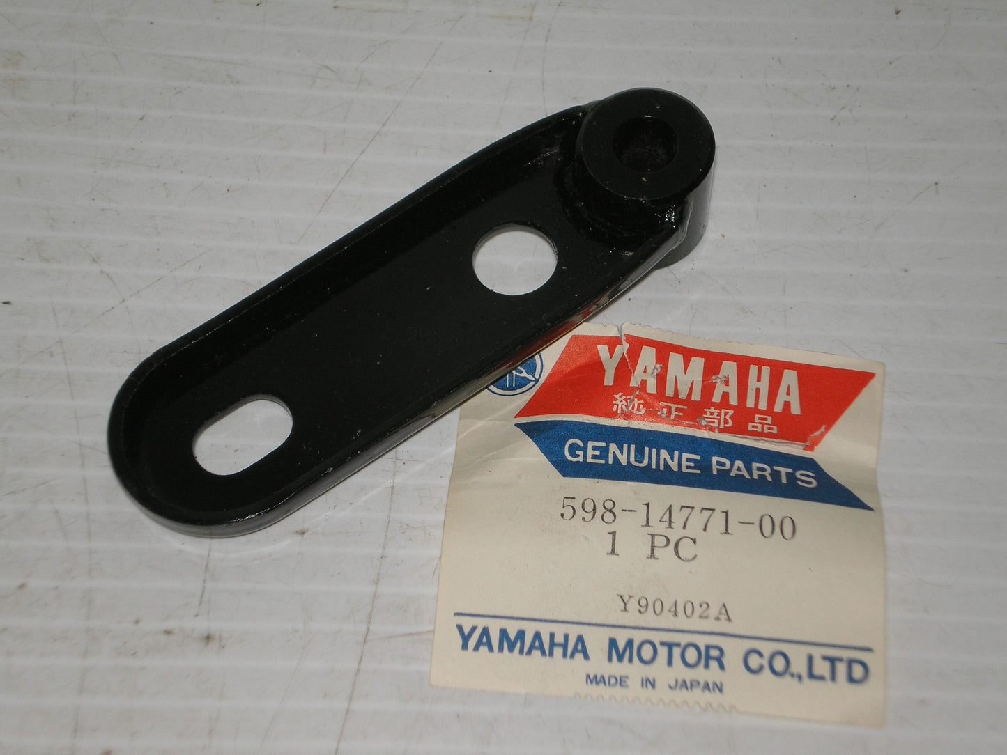 YAMAHA YZ80 1975-1977 AHRMA Muffler Stay 598-14771-00 492-14771-01