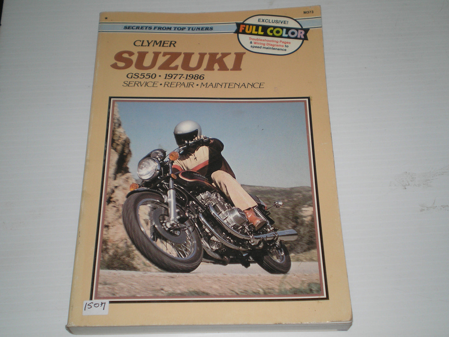 SUZUKI GS550 1977-1986 Clymer Service Manual M373 #1507