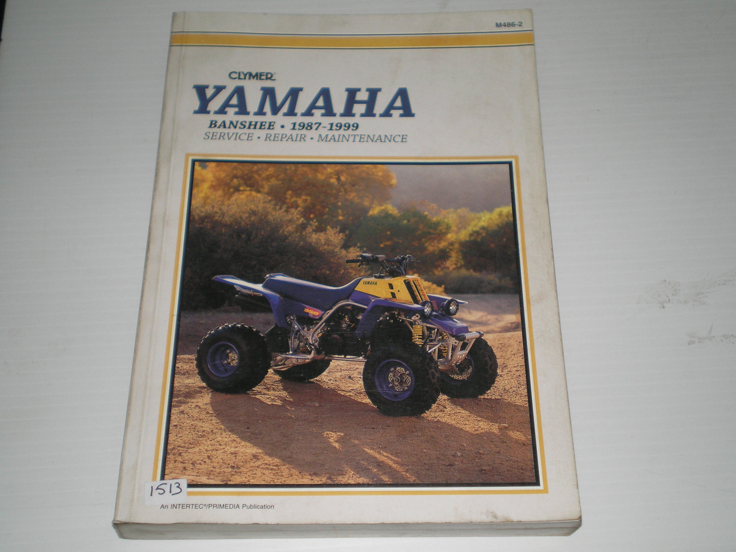 YAMAHA YFZ350 Banshee  1987-1999  Clymer Service Manual M486-2  #1502