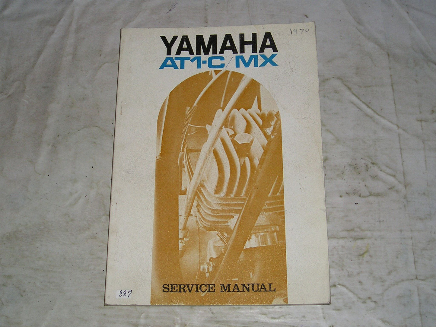 YAMAHA AT1 AT1C AT1MX 1971 Factory Service Manual #887