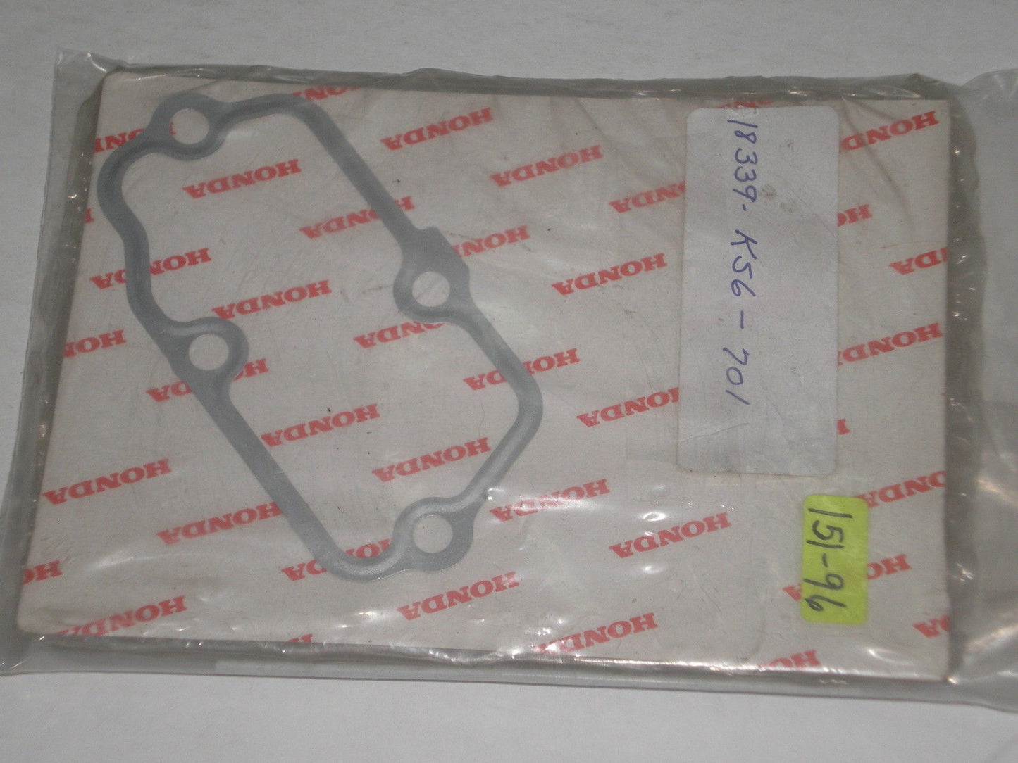 HONDA CR125 R Exhaust Manifold Sub Chamber Gasket 18339-KS6-701