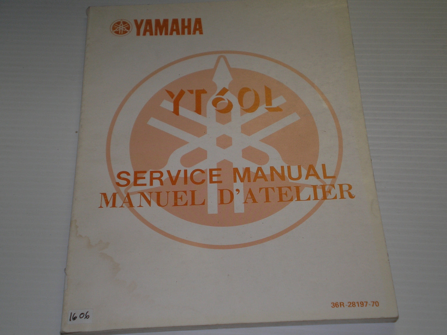 YAMAHA YT60 L  TRI-Zinger ATV 1984  Service Manual  36R-28197-70  #1606