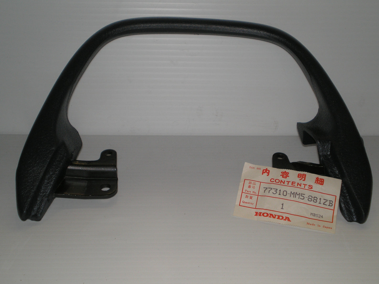 HONDA CBR1000 Hurricane 1988 Seat Grab Rail 77310-MM5-881ZB