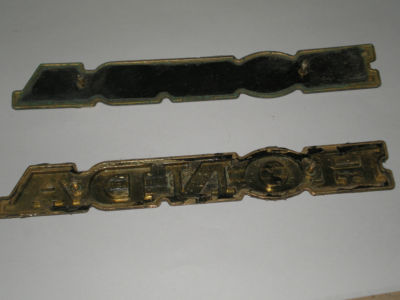 HONDA GL500 GL650 GL1100 Interstate / Aspincade Fairing Emblems Set/2