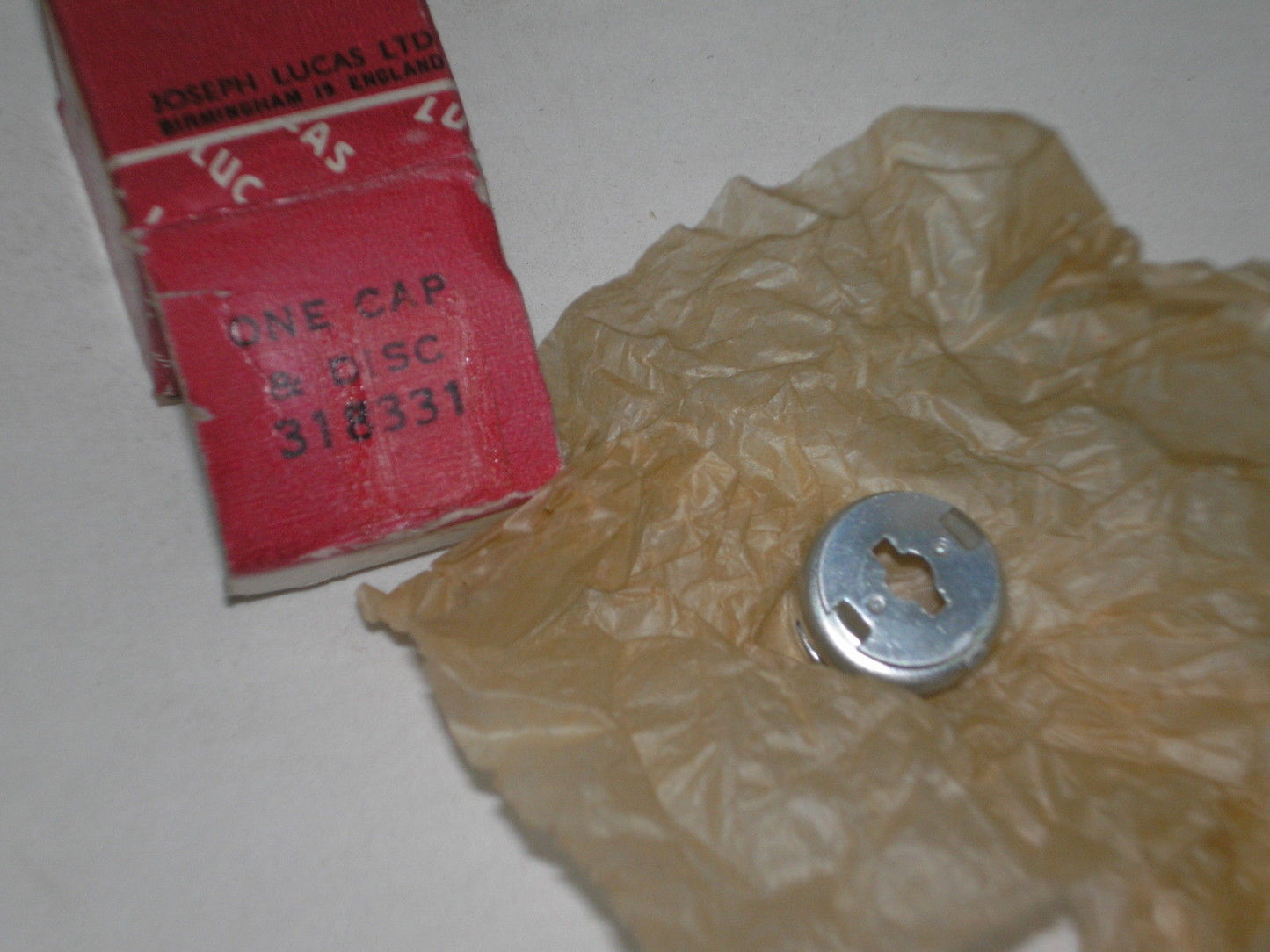 LUCAS Ignition Switch Cap Triumph Norton BSA Matchless AJS 318331