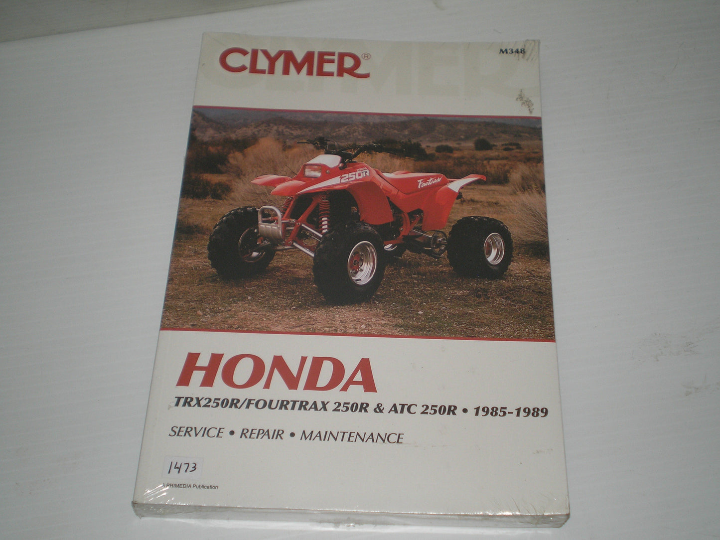 HONDA ATC250R TRX250R Fourtrax 250R & ATC 250R 1985-1989 Clymer Service Manual M348 #1473