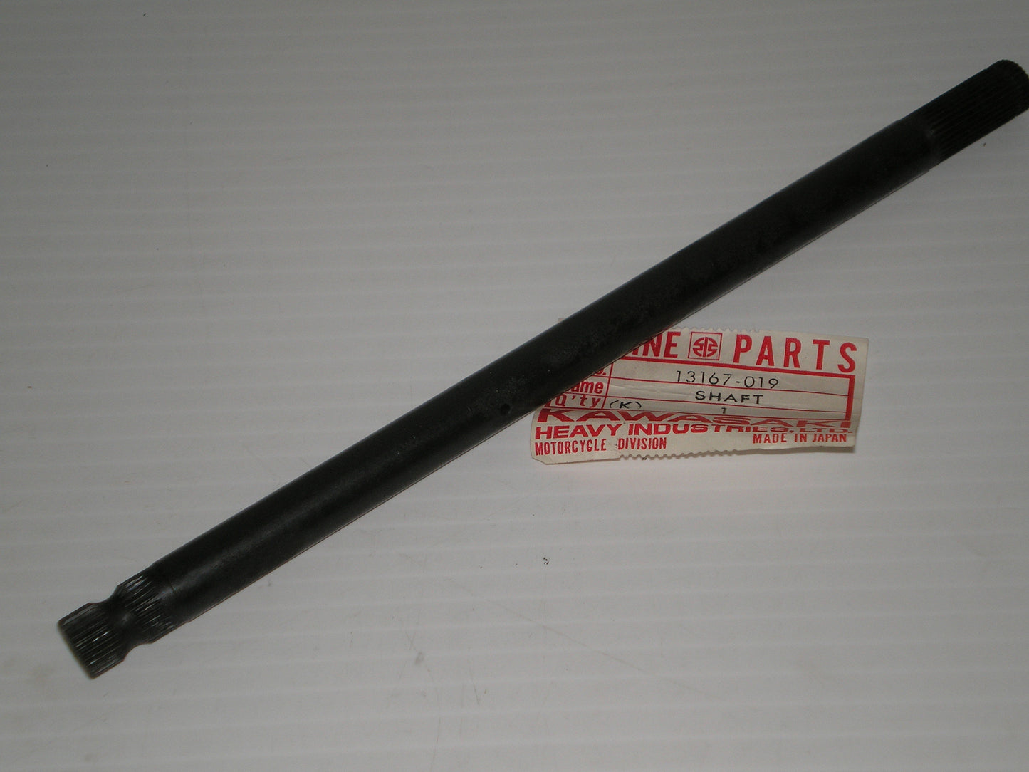 KAWASAKI F2 F3 F4 F21 1967-1971 Gear Change Shaft Pedal 13167-019 13161-5002